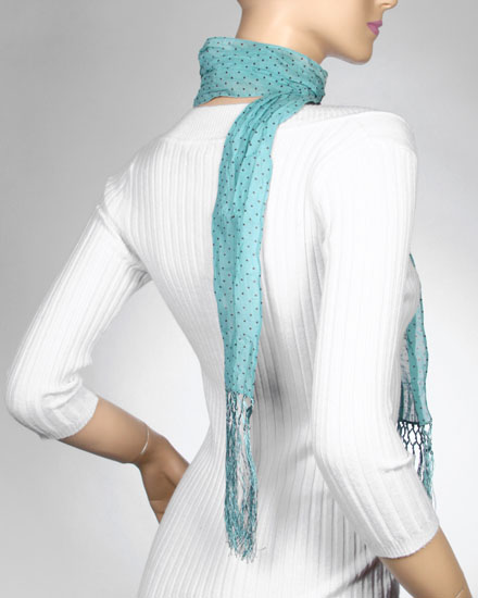 CRINKLED COTTON SASH