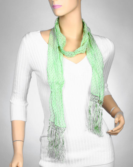 CRINKLED COTTON SASH