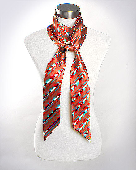 Bias Stripe Woven Sash