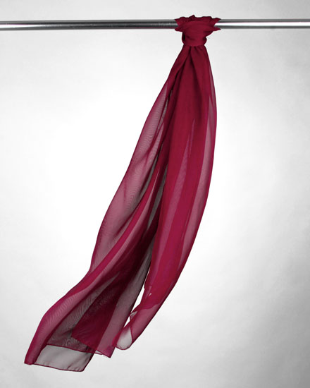 21X60,CHIFFON SOLID