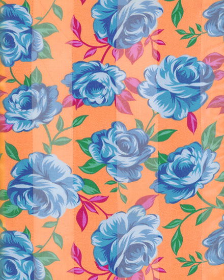 13X60 SATIN STRIPE: Roses