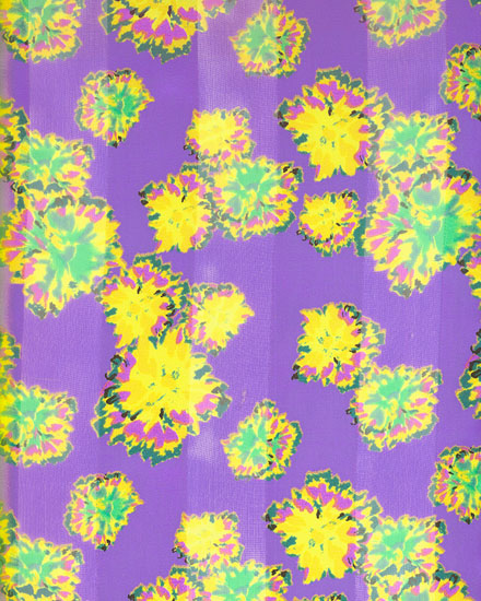 13X60 SATIN STRIPE: Flower
