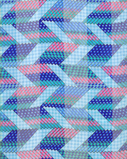 13X60 SATIN STRIPE: Abstract
