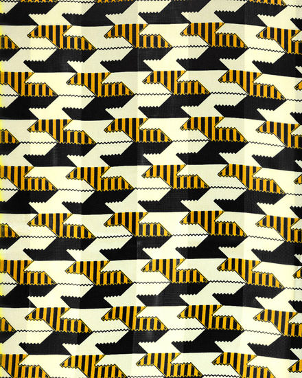 13X60 SATIN STRIPE: Houndstooth
