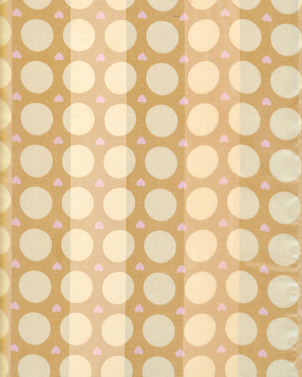 13X60 SATIN STRIPE: Polka Dot & Heart