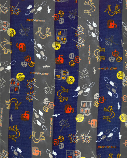 13X60 SATIN STRIPE: Halloween