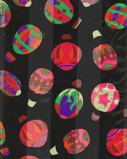 13X60" SATIN STRIPE : Balloon