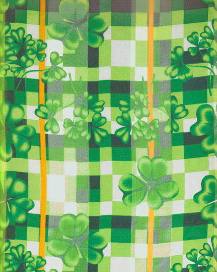 13X60 SATIN STRIPE: ST. Patrick