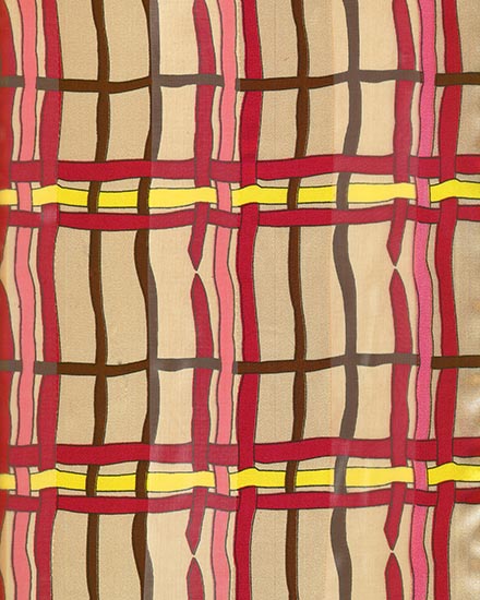 13X60 SATIN STRIP: Ribbon Abstract