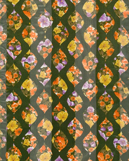 13X60 SATIN STRIPE: Flower