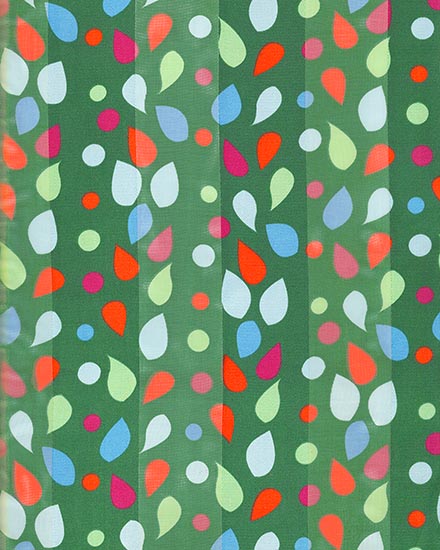 13X60,SATIN STRIP: Teardrops