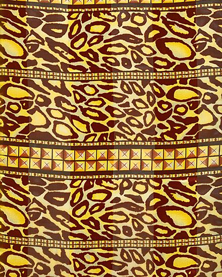 13X60 SATIN STRIP : Leopard