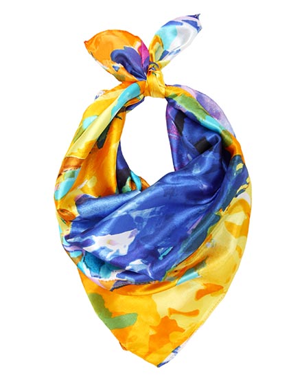 23"X23" SATIN: FLOWER