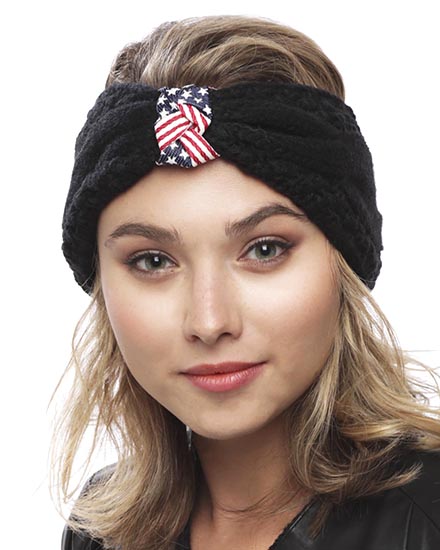 American Flag Head Band