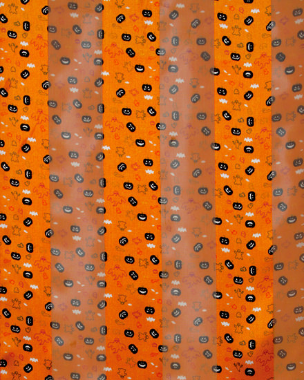 13X60 SATIN STRIPE: HALLOWEEN