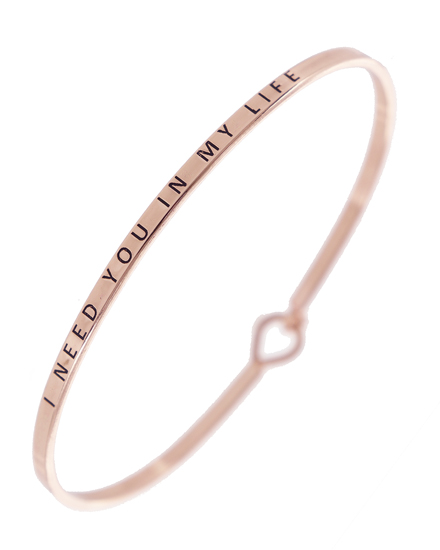 I NEED YOU IN MY LIFE