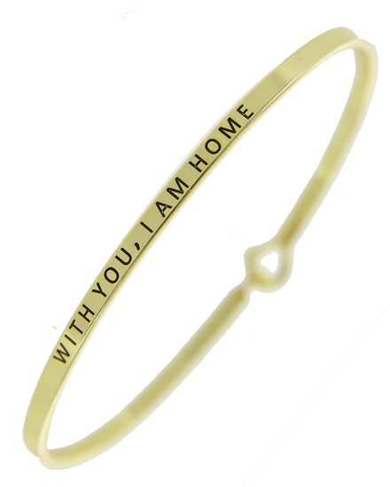 WITH YOU, I AM HOME