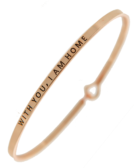 WITH YOU, I AM HOME