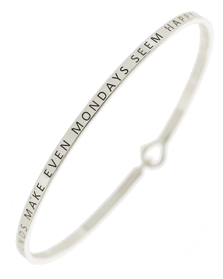 FRIENDS MAKE EVEN MONDAYS SEEM HAPPY