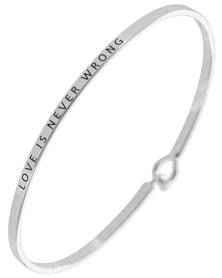 LOVE IS NEVER WRONG
