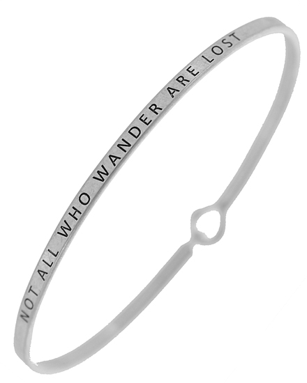 NOT ALL WHO WANDER ARE LOST