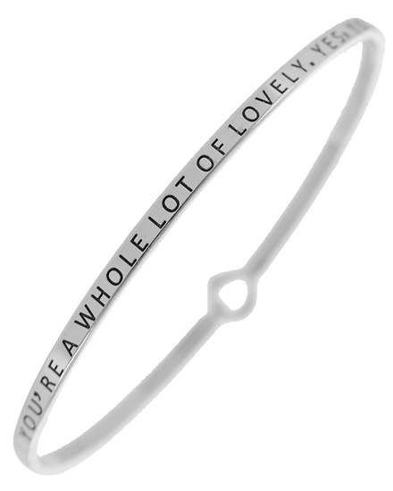 YOU'RE A WHOLE LOT OF LOVELY.YES,YOU