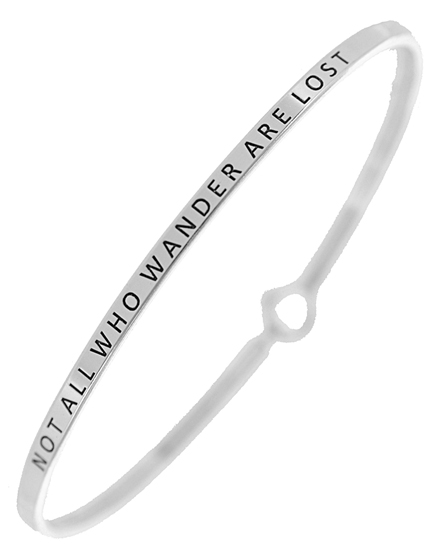 NOT ALL WHO WANDER ARE LOST