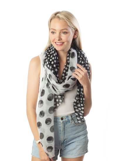 Polka Dots Print With Seguins