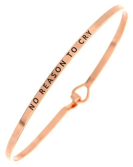 NO REASON TO CRY