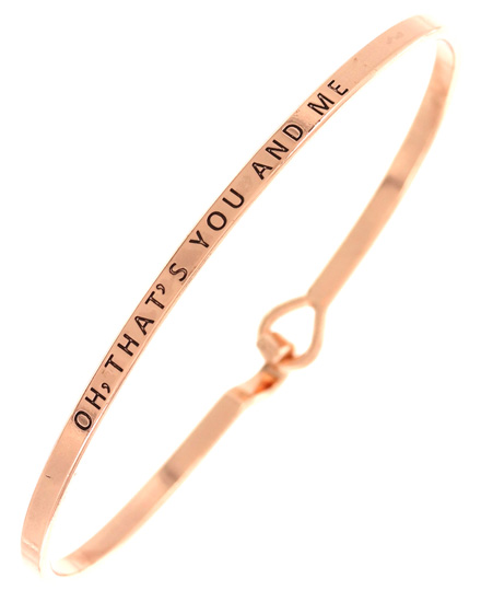 OH,THAT 'S YOU AND ME