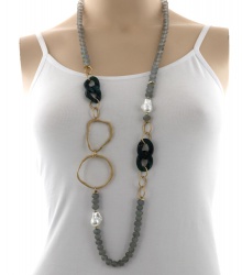 Acrylic Fashion Long Necklace
