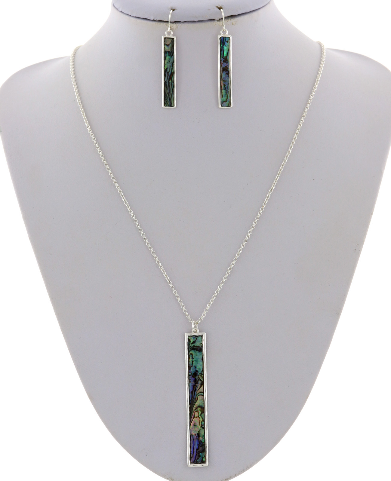 Long Neck & Earring Set