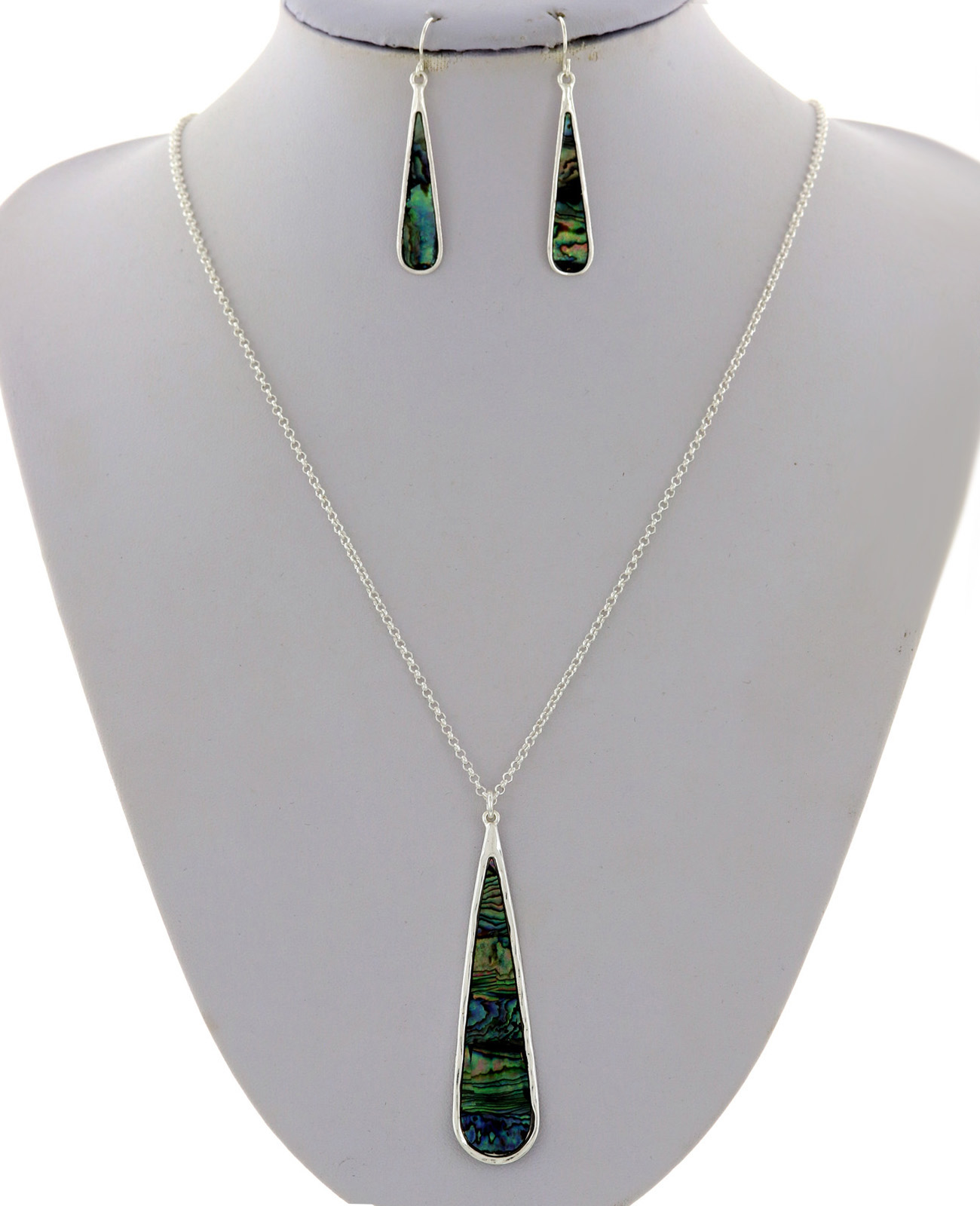 Long Neck & Earring Set