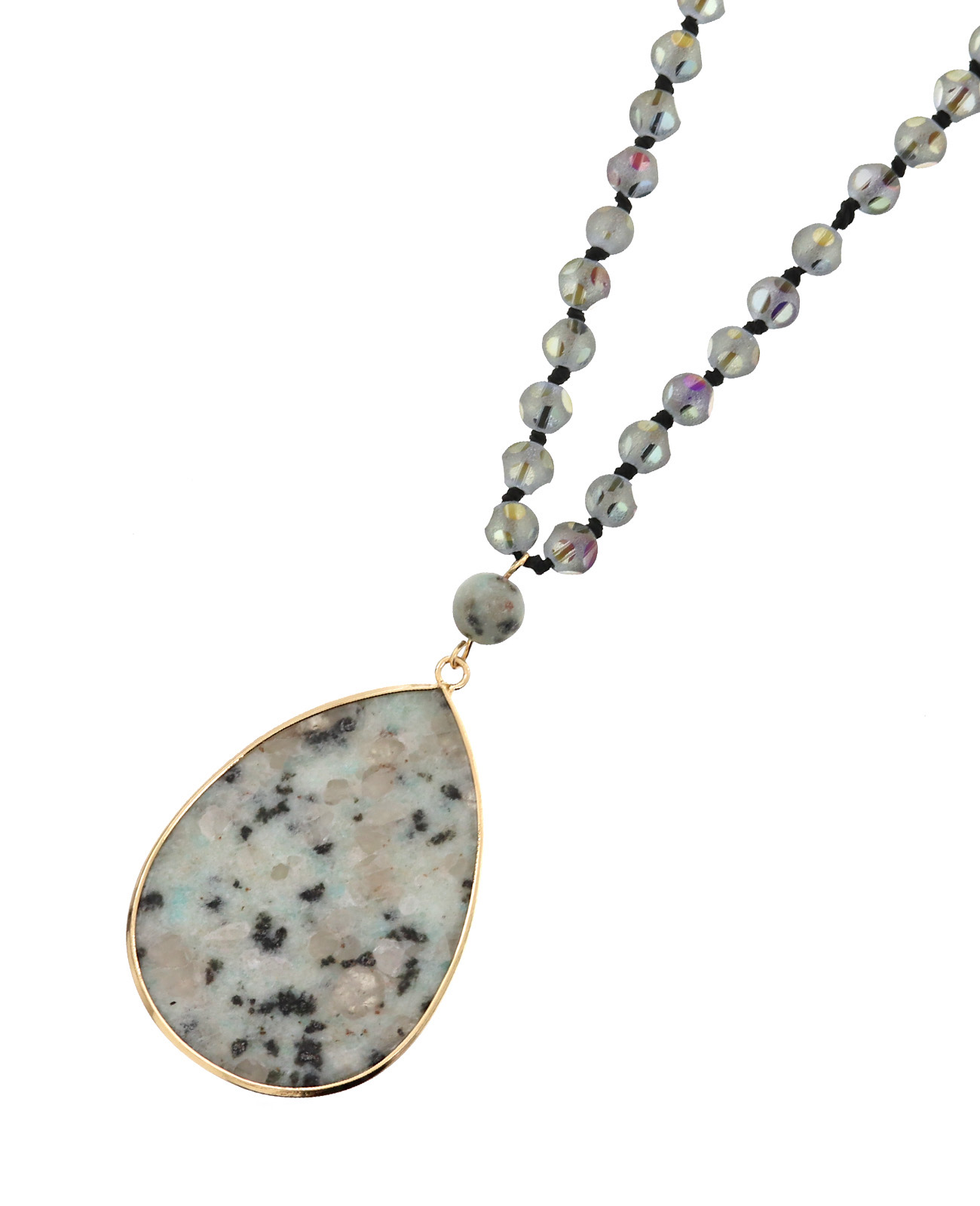 Acrylic Pendant Long Necklace