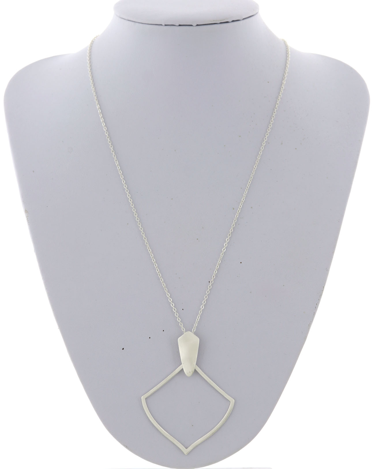 Metal Pendant Long Necklace