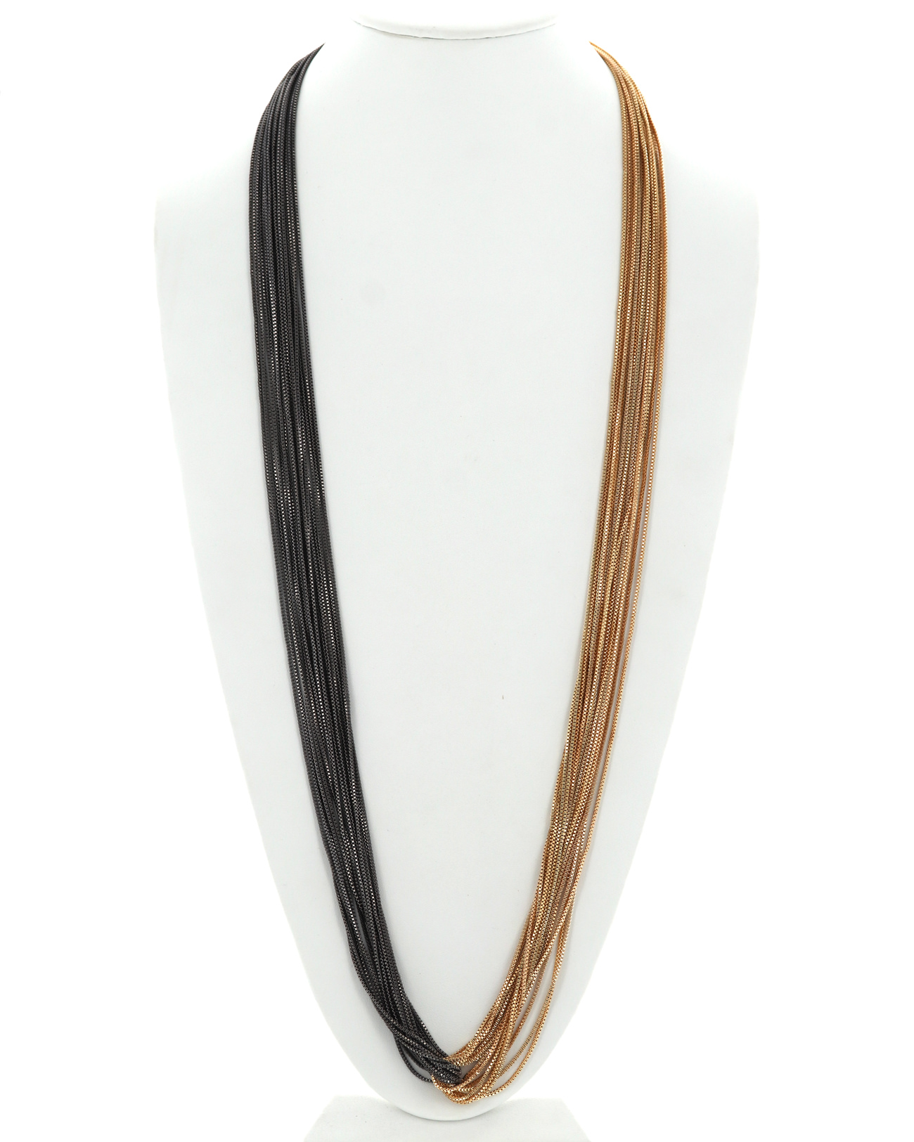 Elegance Metal Long Necklace